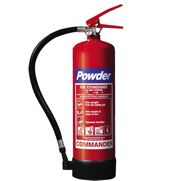 3 x 4kg ABC Dry Powder Fire Extinguishers With Brackets - For Warehouse, Office, Industrial Etc 3 x 4kg ABC Dry Powder Fire Extinguishers With Brackets - For Warehouse, Office, Industrial Etc