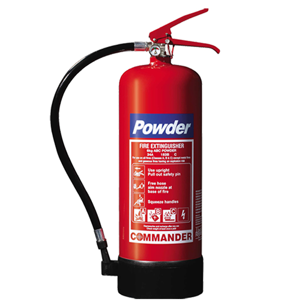 3 x 6kg ABC Dry Powder Fire Extinguishers With Brackets - For Warehouse, Office, Industrial Etc 3 x 6kg ABC Dry Powder Fire Extinguishers With Brackets - For Warehouse, Office, Industrial Etc