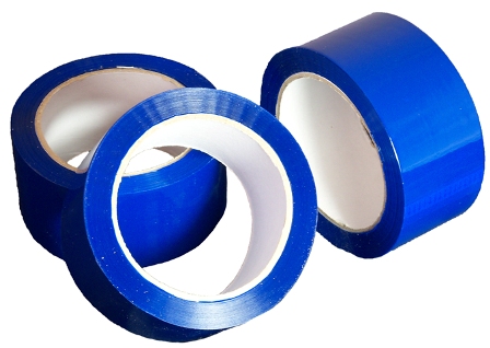 12 Rolls of Blue Coloured Low Noise Packing Tape 50mm x 66M 12 Rolls of Blue Coloured Low Noise Packing Tape 50mm x 66M