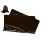 10 Strong Heavy Duty Black Refuse Sacks 18"x29"x39"