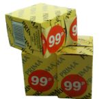 1000 x "99p" Retail Self Adhesive Price Labels Stickers