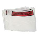 1000 x A7 Printed Document Enclosed Wallets 95mm x 125mm