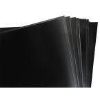 250 Sheets of Black Acid Free Tissue Paper 500mm x 750mm ,18gsm