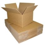 1000 x Single Wall Cardboard Postal Boxes 12"x9"x6"