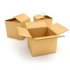 50 x Single Wall Cardboard Packing Postal Boxes 18"x12"x3"