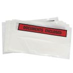 2000 x 'DL' Size Printed Document Enclosed Wallets 110mm x 230mm