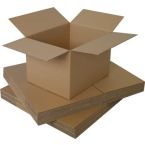 5 x Single Wall Cardboard Postal Mailing Boxes 6"x6"x6"