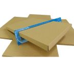 100 x Maximum Size Amazon FBA 'Standard Envelope' PIP Cardboard Boxes 33x23x2.5cm (AM1)