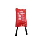 1 x Quick Release Fire Safety Blanket 1M x 1M