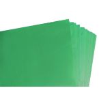 500 Sheets of Dark Green Coloured Acid Free Tissue Paper 500mm x 750mm ,18gsm