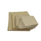 100 x Brown Strung Kraft Paper Fruit Food Bags 10"x10"