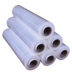 12 x Rolls Of 500mm x 300M Extra Heavy Duty Clear Pallet Wrap