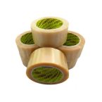 72 x Rolls Of Heavy Duty PRIMA Clear Vinyl Packing Tape 48mm x 66M