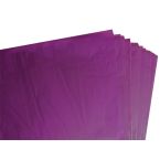 100 Sheets of Purple / Violet Coloured Acid Free Tissue Paper 500mm x 750mm ,18gsm