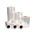 2 Rolls Of PVC Centrefold Shrink Film 250/500mm x 600M