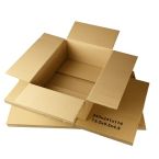 10 x Single Wall Cardboard Mailing Postal Boxes 13.5"x9.5"x4.5"