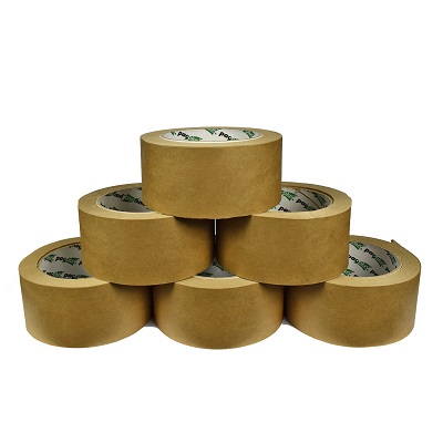 36 x Rolls of Brown Biodegradable Eco Kraft Paper Tape 50mm x 50M 36 x Rolls of Brown Biodegradable Eco Kraft Paper Tape 50mm x 50M