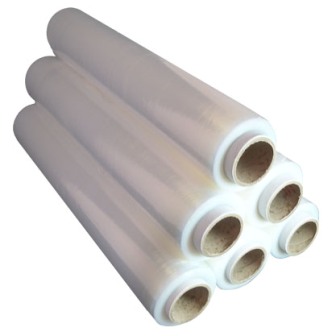 60 x Rolls of Clear Pallet Stretch Shrink Wrap 500mm, 25mu 60 x Rolls of Clear Pallet Stretch Shrink Wrap 500mm, 25mu
