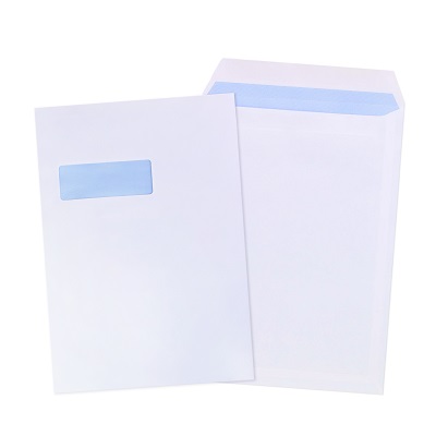 10 x C5/A5 White Window Self Seal Envelopes 229x162mm , 90gsm 10 x C5/A5 White Window Self Seal Envelopes 229x162mm , 90gsm