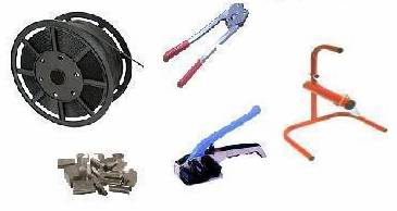 Heavy Duty FULL Pallet Strapping Banding Kit With Stand 004 Heavy Duty FULL Pallet Strapping Banding Kit With Stand 004